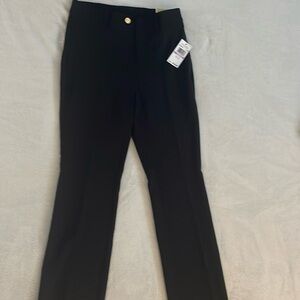 Women’s Michael Kors high-rise boot cut pants black 6